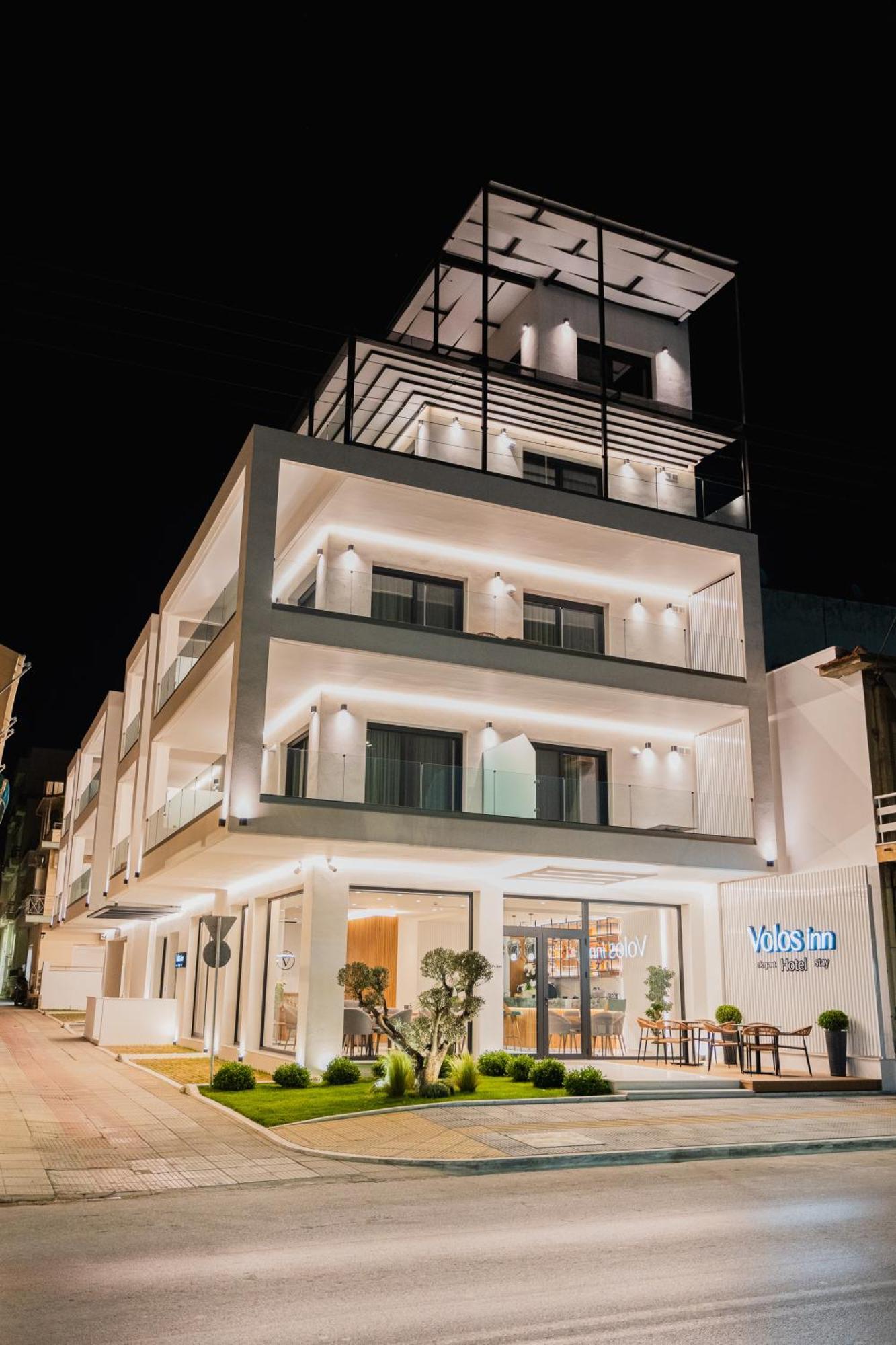 Volos Inn Hotel ภายนอก รูปภาพ
