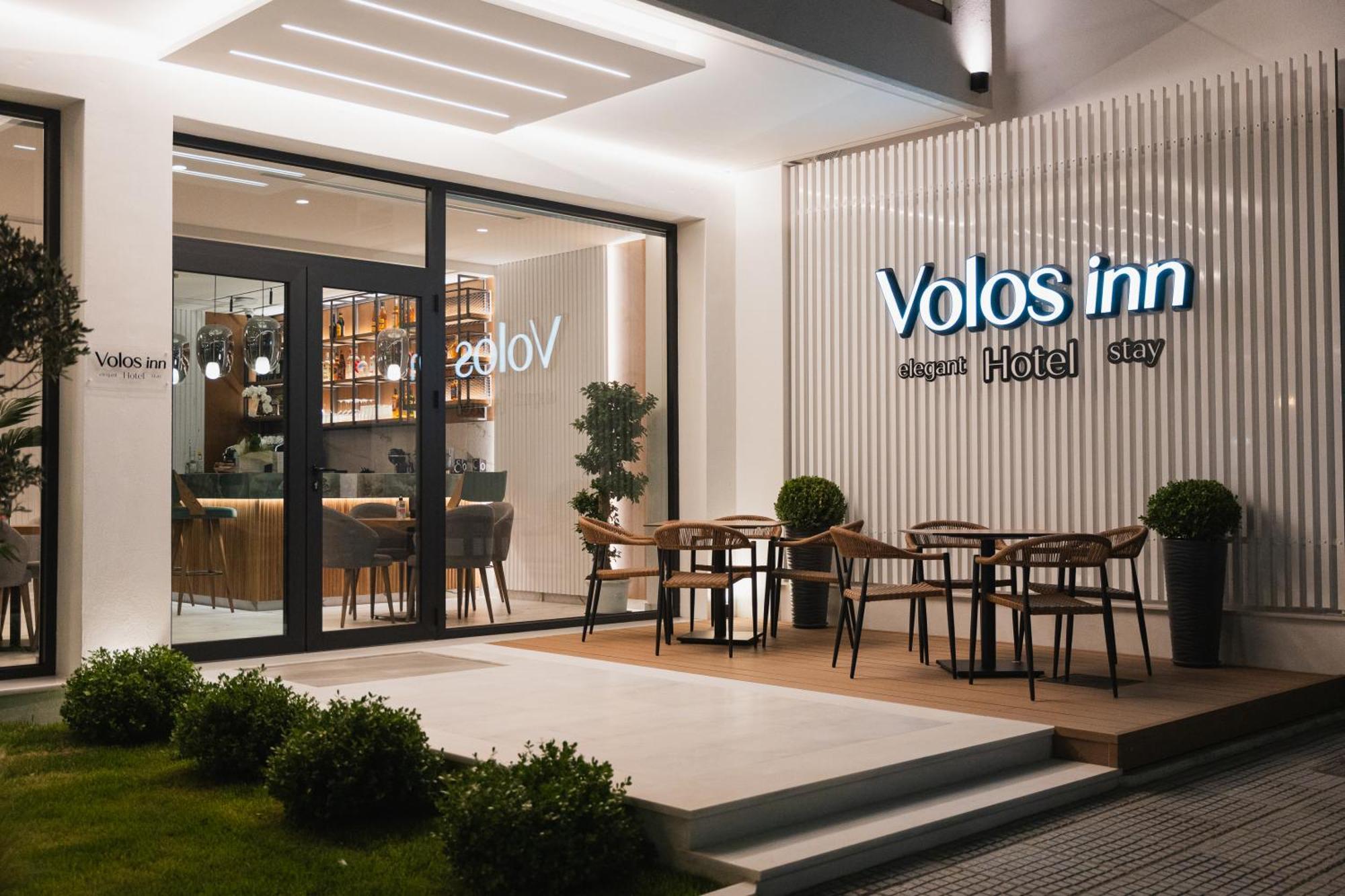 Volos Inn Hotel ภายนอก รูปภาพ