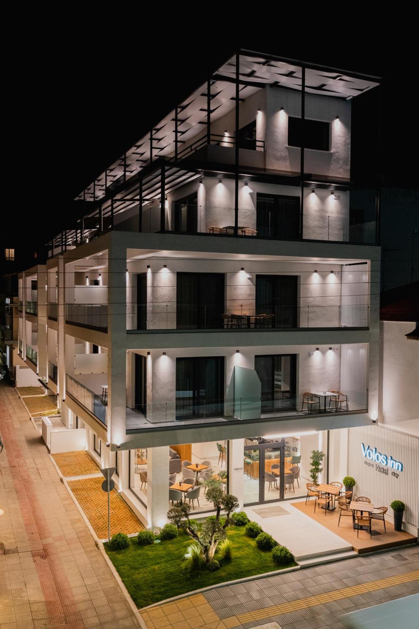 Volos Inn Hotel ภายนอก รูปภาพ